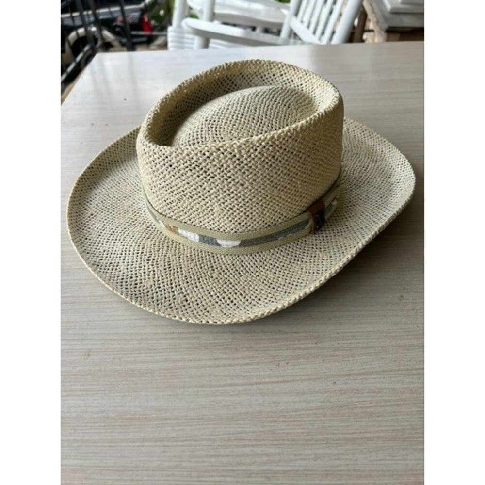 Dorfman Pacific Scala GOLF TOYO STRAW GAMBLER HAT Sz L/XL